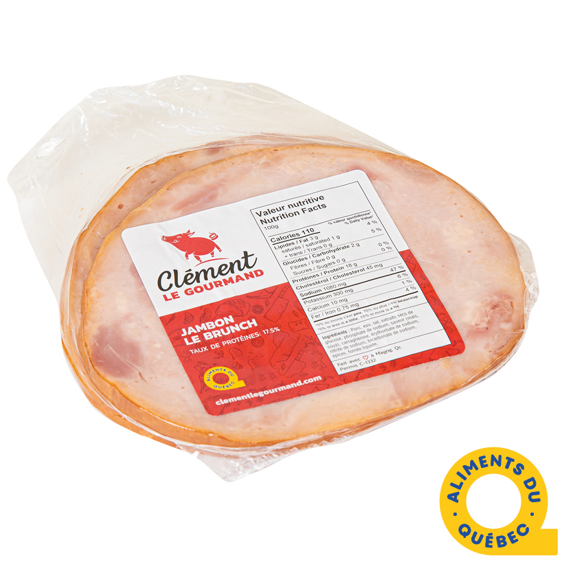 Jambon Le Brunch (Toupie Traditionnel) Préemballé 8x2tr