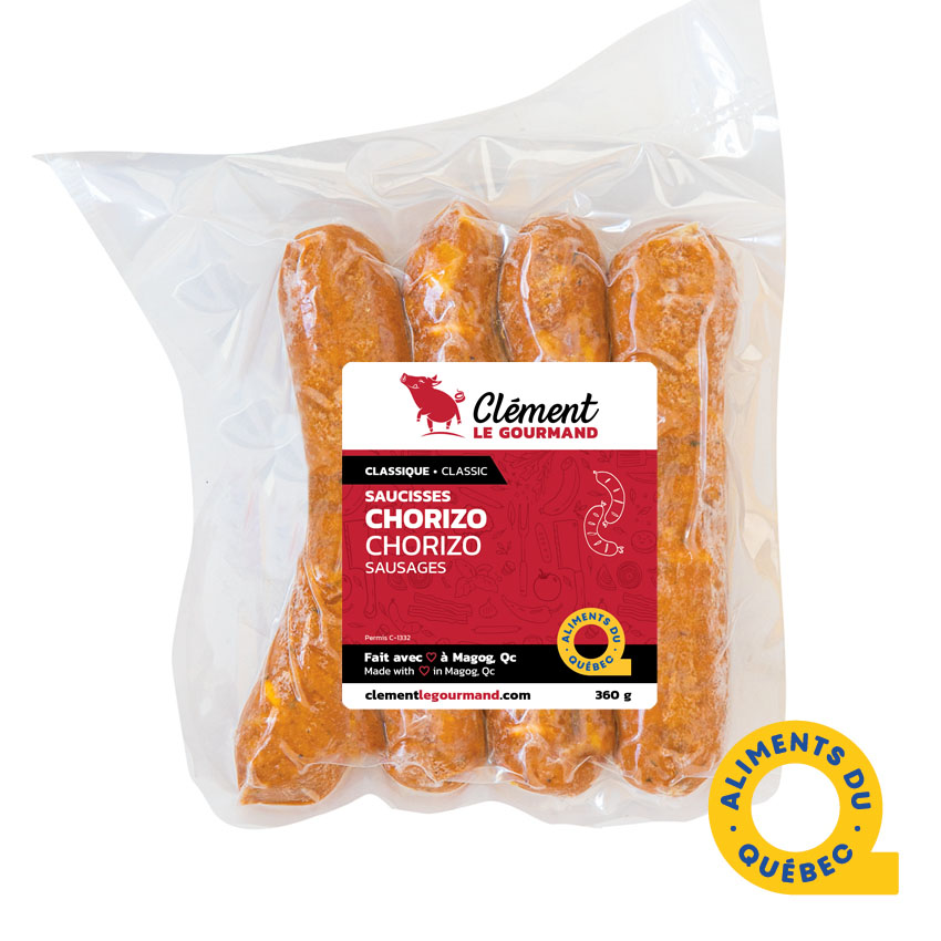 saucisses chorizo clement le gourmand